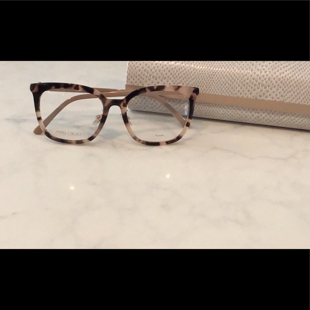 Jimmy Choo JC310/G 00T4 53 Havana Pink Eyeglasses